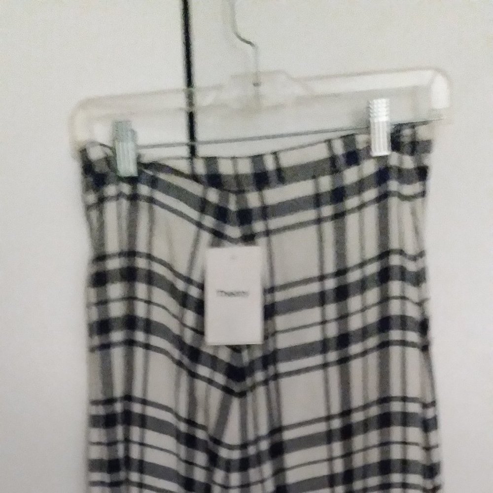 Theory Midi Cotton Skirt Size 2